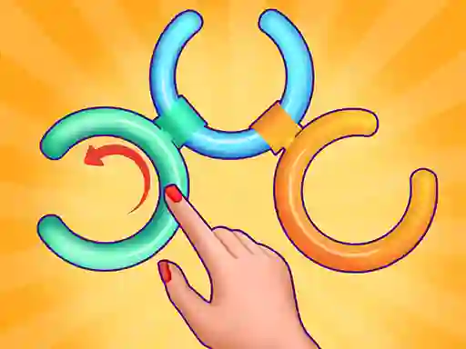 Igra Untangle Rings Master spletu