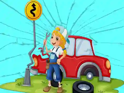Igra Broken Cars Jigsaw spletu