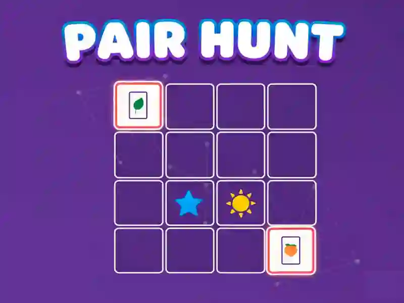 Igra Pair Hunt spletu