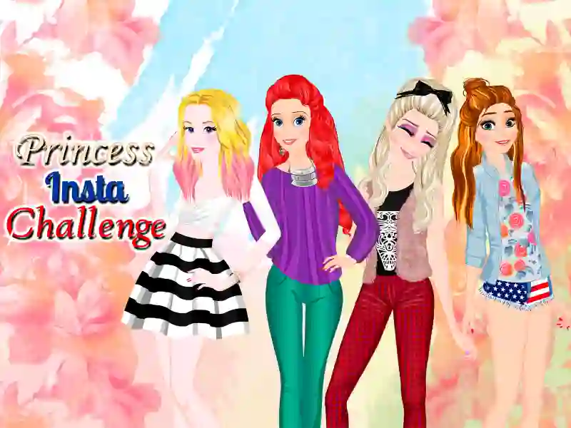 Igra Princesses: Instagram Challenge spletu