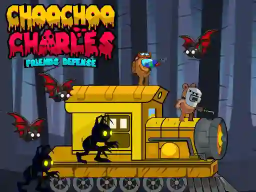 Igra Choochoo Charles Friends Defense spletu