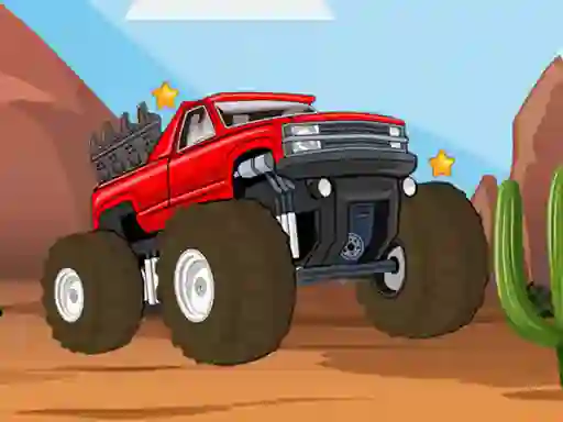 Igra Monster Truck Hidden Stars spletu