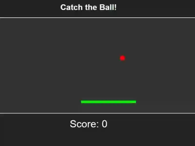 Igra Catch The Ball spletu