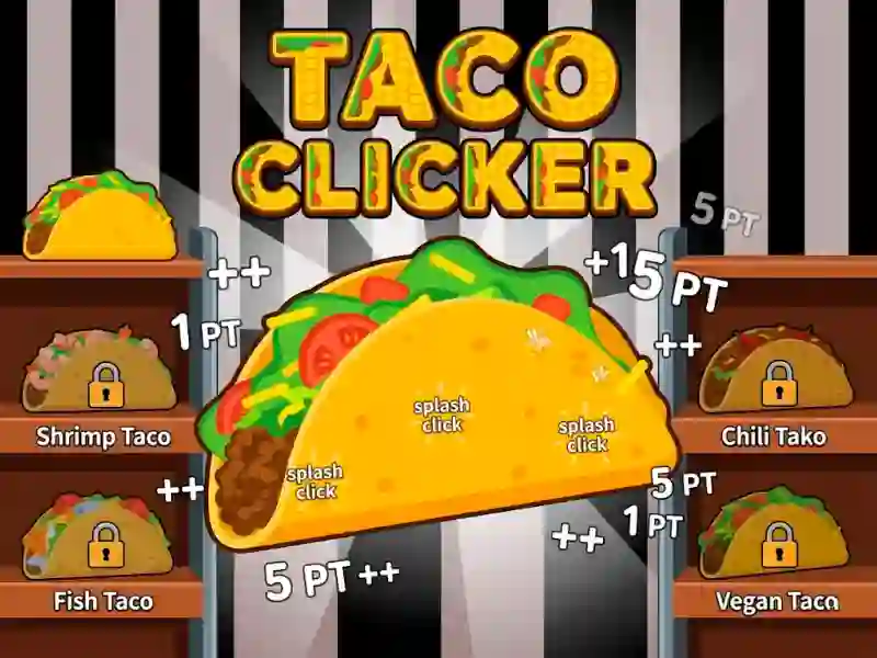 Igra Taco Clicker spletu