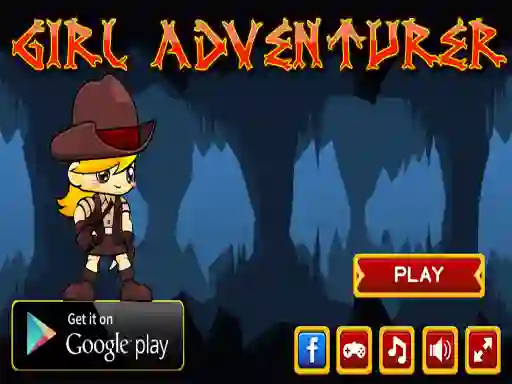 Igra Girl Adventurer spletu