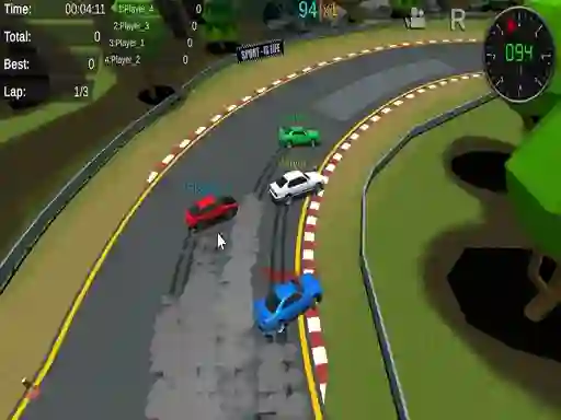 Igra Fantastic Pixel Car Racing spletu