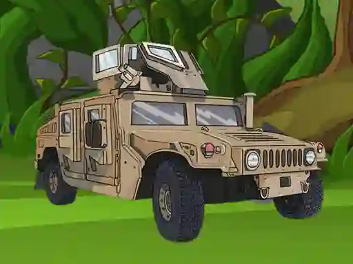 Igra Army Vehicles Memory spletu