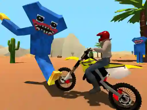 Igra Motoracer vs Huggy spletu