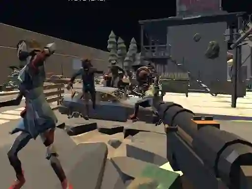 Igra Zombie Virus FPS spletu