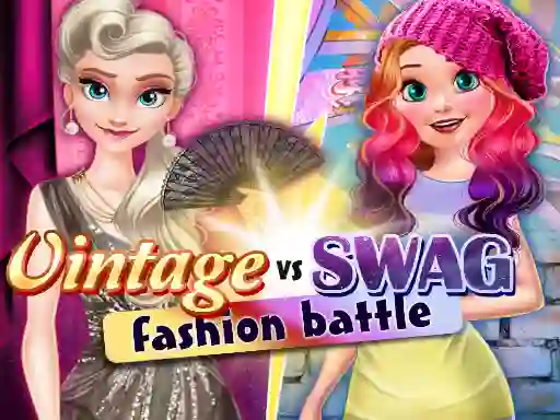 Igra Vintage vs Swag: Fashion Battle spletu