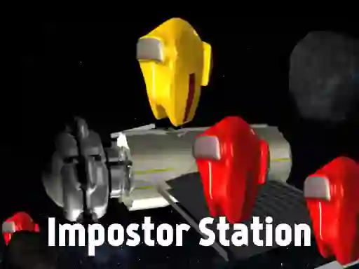 Igra Impostor Station spletu