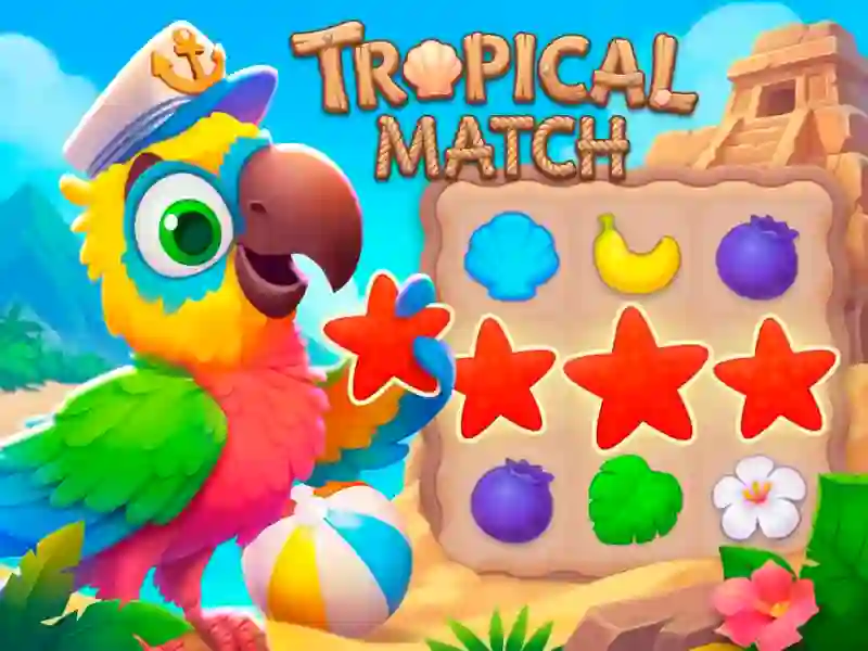 Igra Tropical Match spletu