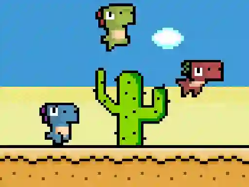 Igra Pixel Dino Run spletu