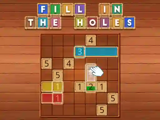 Igra Fill In the holes spletu