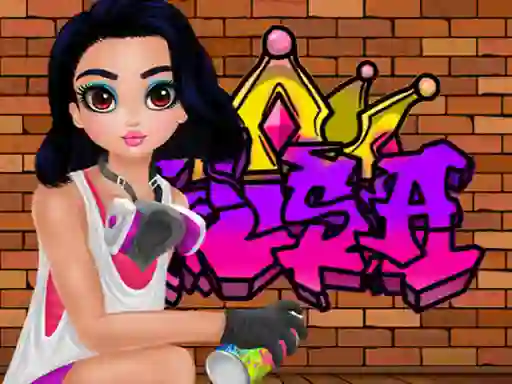 Igra Princess Cool Graffiti spletu