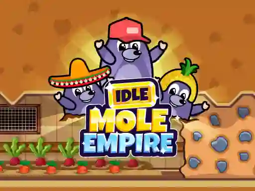 Igra Idle Mole Empire spletu