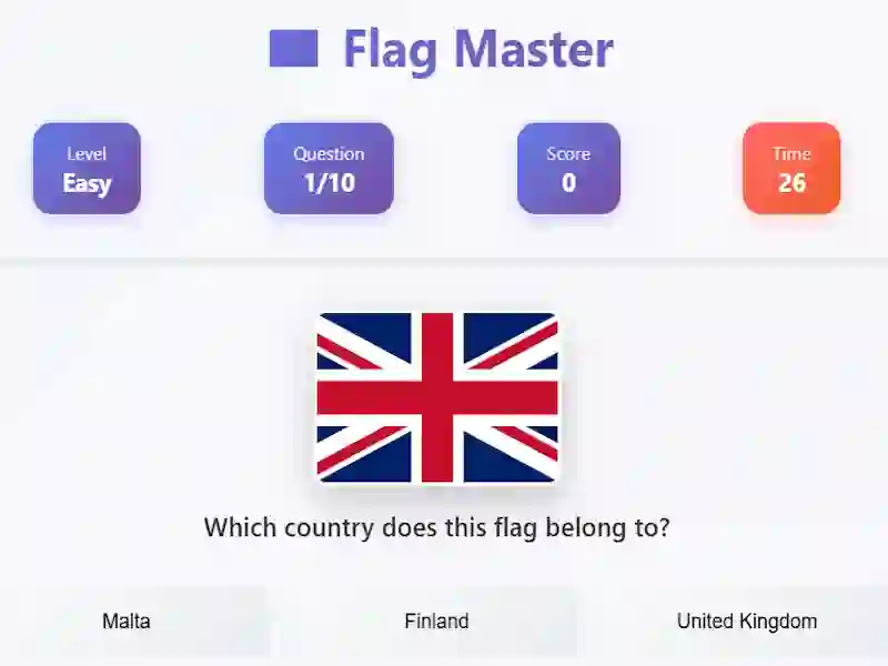 Igra Flag Masters spletu