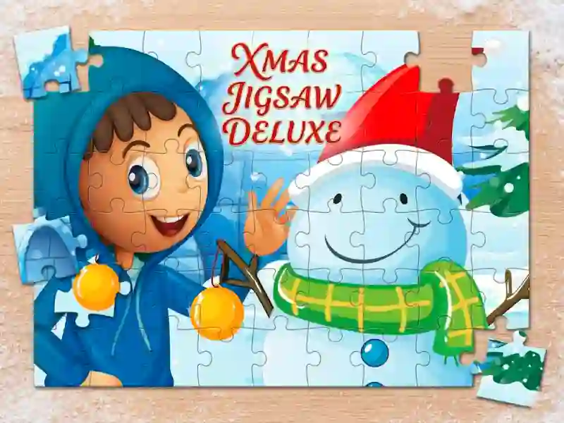 Igra Xmas jigsaw deluxe spletu