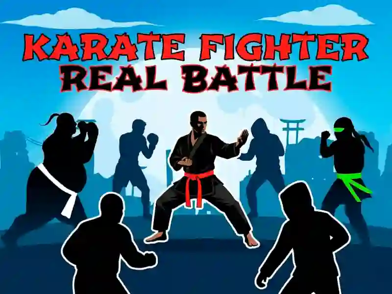 Igra Karate Fighter Real Battles spletu