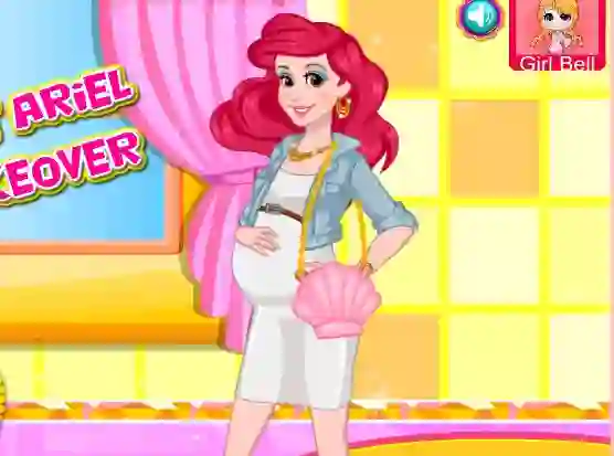 Igra Pregnant Ariel Real Makeover spletu