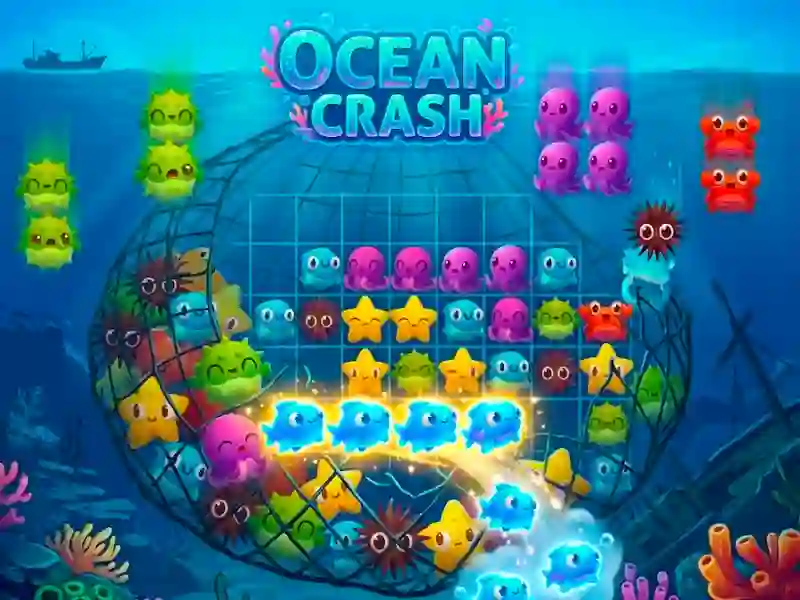 Igra Ocean crash spletu