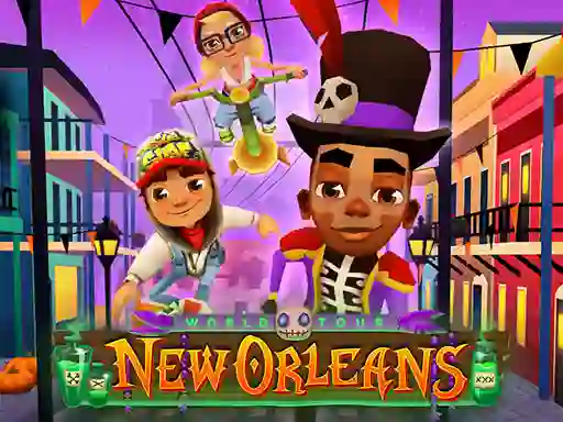 Igra Subway Surfers: Orleans Halloween spletu