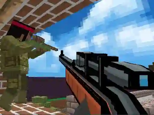Igra Pixel Gun Apocalypse 3 spletu