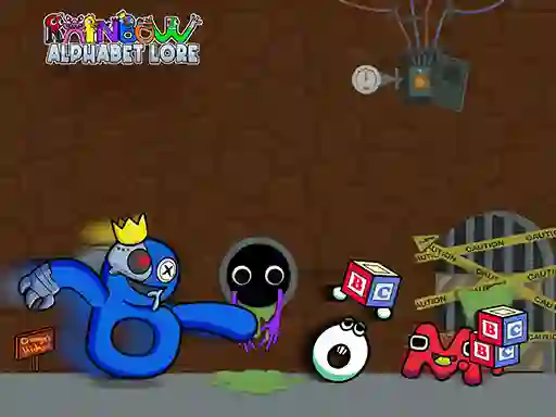 Igra Rainbow Alphabet Lore spletu