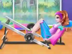 Igra Princesses: fitness against fat spletu