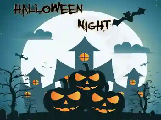Igra Halloween Night Jigsaw spletu
