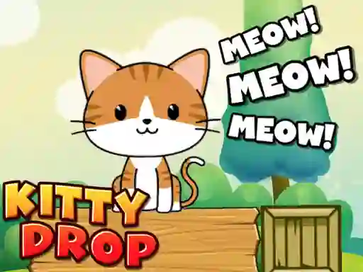 Igra Kitty Drop save the Kat spletu