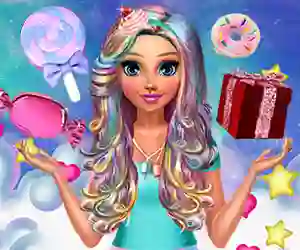 Igra Katie's Candy Look spletu