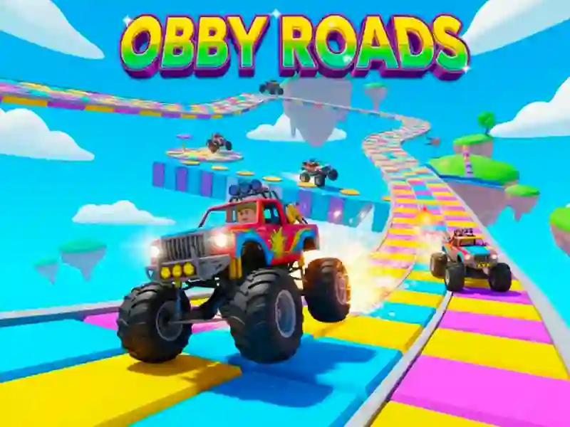 Igra Obby Roads spletu