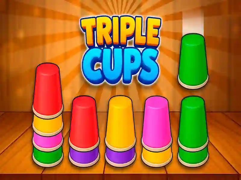 Igra Triple Cups spletu