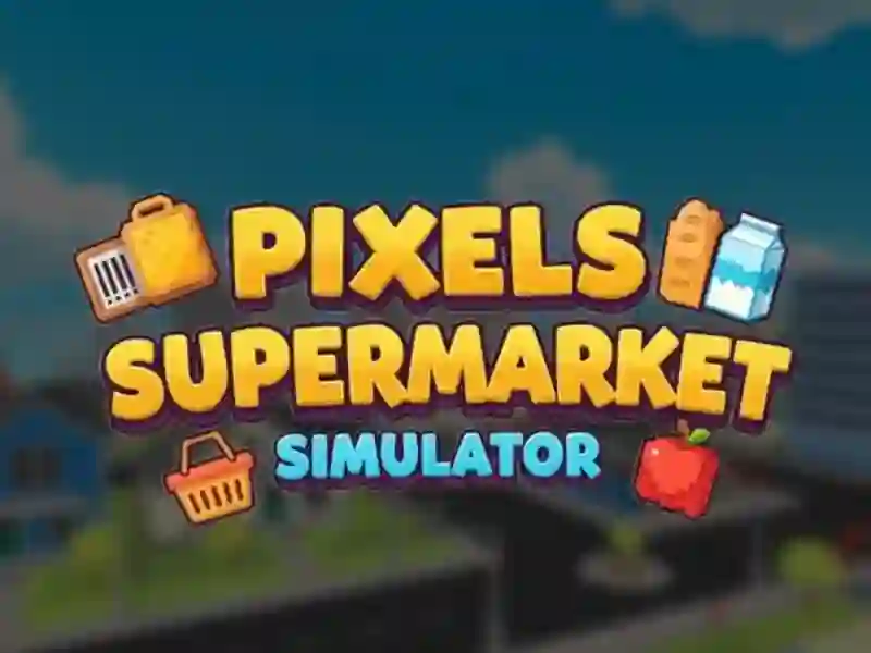 Igra Pixels Supermarket Simulator spletu