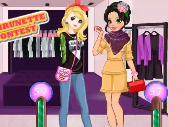 Igra Blonde Vs Brunette Beauty Contest spletu