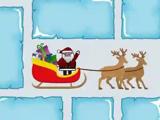 Igra Santa Slide spletu