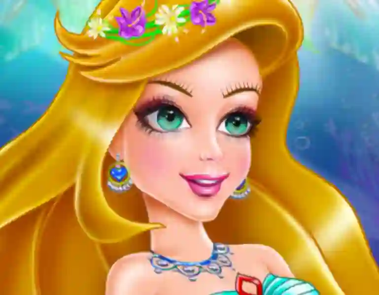 Igra Mermaid Beauty Care spletu