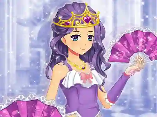 Igra Anime Princess Dress Up Game spletu