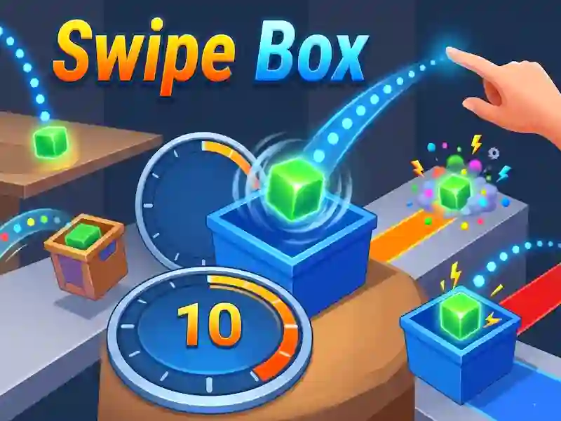 Igra Swipe Box spletu