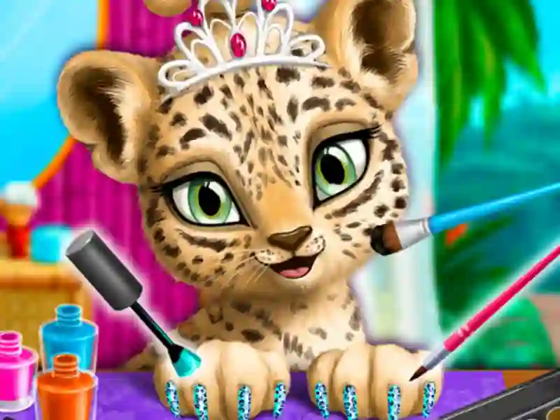 Igra Jungle Animal Hair Salon spletu