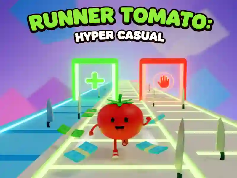 Igra Runner Tomato: Hyper Casual spletu