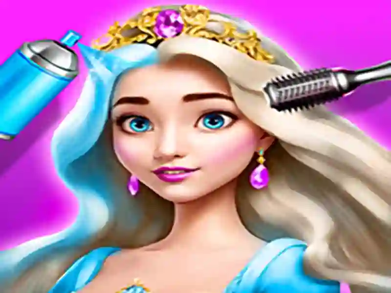 Igra Princess Hair & Makeup Salon spletu