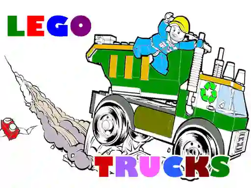 Igra Lego Trucks Coloring spletu