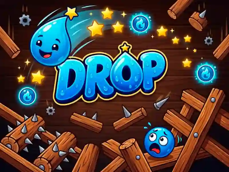 Igra Drop spletu