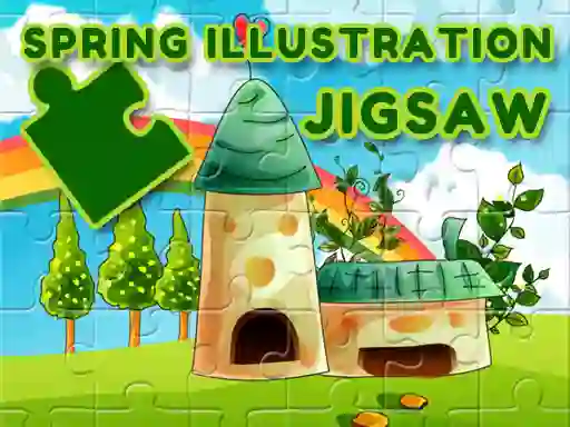 Igra Spring Illustration Jigsaw spletu
