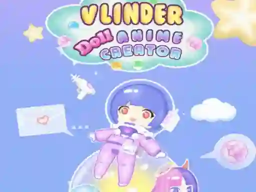 Igra Vlinder Anime Doll Maker spletu