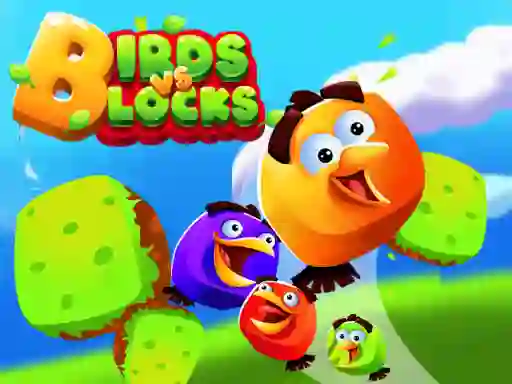 Igra Birds vs Blocks spletu