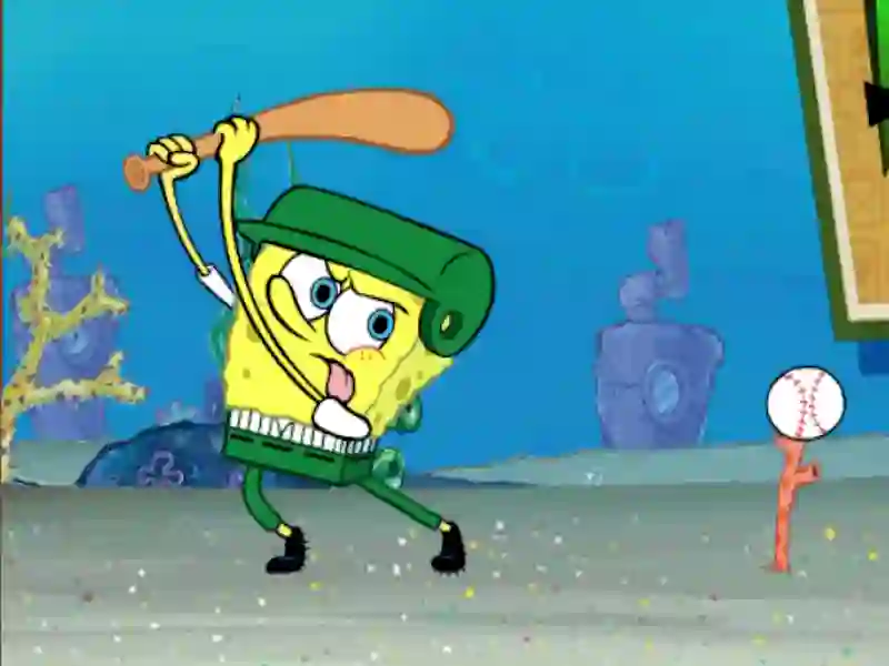 Igra SpongeBob SquarePants Spring Training spletu