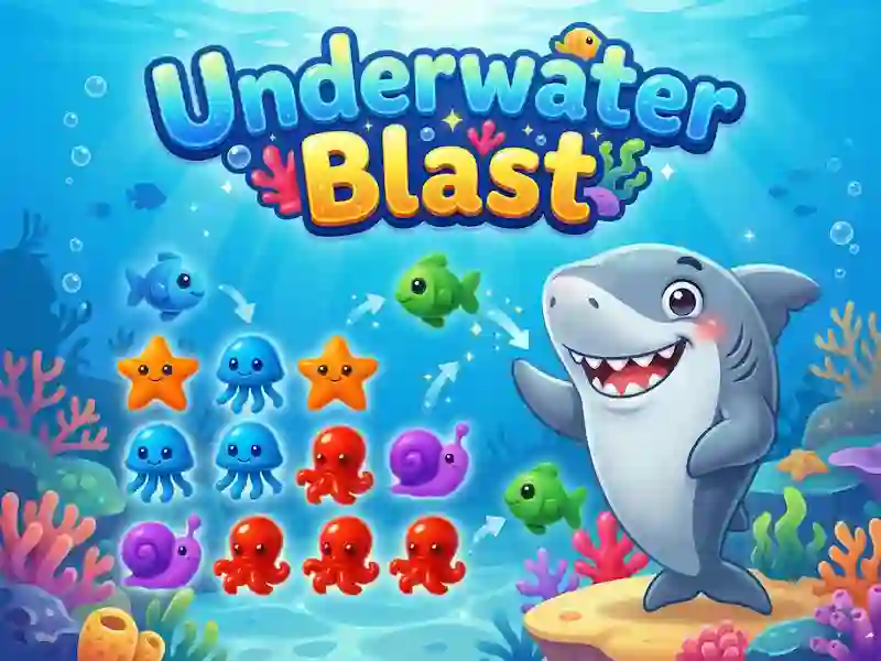 Igra Underwater Blast spletu